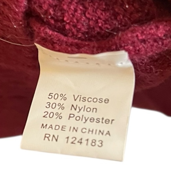 🟠Jon & Anna Maroon Sweater XL - Picture 3 of 4